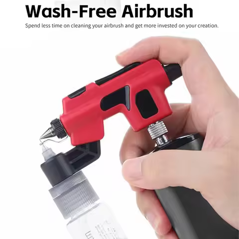 Wash-free Portable Airbrush Painting Unit For Gundam Scale Model Painting Tools Quick Paint Change H