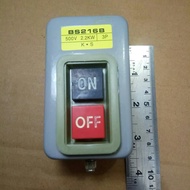 16 ampere Saklar ON Off Switch On Off Power Push Button Switch 16 Ampere A Mesin pompa