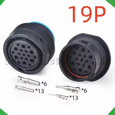 19 Pin Automotive Connectors Digging machine Wire harness Plug HDP26-24-19SE HDP24-24-19PE For Deuts