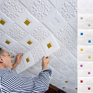 3D Wallpaper kaison bedroom wall decoration diy wall paper dinding waterproof  Self-adhesive glue la