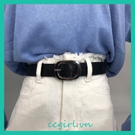 Oval ladies all-match belt