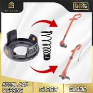 BLACK & DECKER GL260 / GL300 Grass Trimmer Spool Cap Spool Cover & Spring