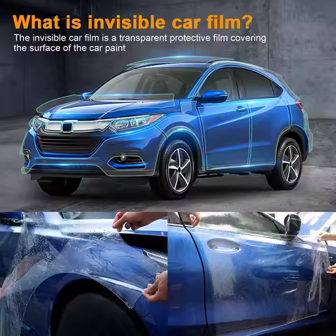 8.5Mil TPU Scratch-resistant Car Paint Protection Film For Honda HR-V HRV 2019-2022 Car Body Transpa