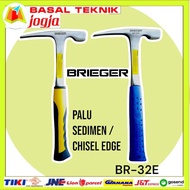 BRIEGER Geology Hammer Frozen Pointed Tip Sediment Hammer Flat Tip Rock Pick Pointed Chissel Edge Ge