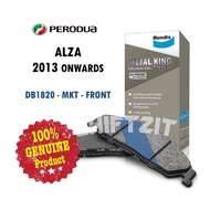 Original Bendix DB1820MKT Front Brake Pad - Perodua Alza 2013 onwards