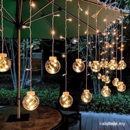 Solar Starmoon Curtain Lights LED String Lights Decoration Star Lights Christmas Decoration LED Stri