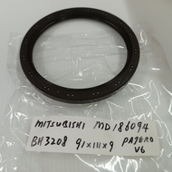 (MITSUBISHI MD186094 91x111x9) Flywheel Oil Seal for Mitsubishi Pajero V6 V33 V43 6g71 6g72 6g73 V6 