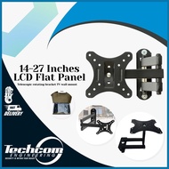 Universal 14-27 inch LCD flat panel TV telescopic rotating bracket TV rack TV wall mount