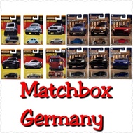 Matchbox MBX GERMANY 2022 2023 SET BEST OF GERMANY VOLKSWAGEN BEETLE PORSCHE CAYENNE MERCEDES BENZ G