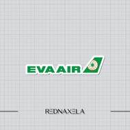 Eva Air Vinyl Stickers, Outdoor Waterproof Suitcase Stickers
