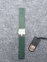 雷美諾時全新戶外愛好者快拆可裁剪墨绿色橡膠錶帶通用款LUMINOX Dark Green Rubber Cut To Fit Watch Strap 24MM  順豐包郵