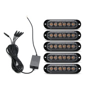 AOMEINUO | ไฟรถกระพริบและหายใจ 24V