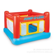 intex 48260Bounce Trampoline Children's Trampoline Trampoline Toy Inflatable Ball Pool Castle Spotpvc