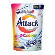 Attack Liquid Detergent Refill - Plus Colour 1.4KG