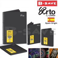 Campap Arto Sketch Book Black Paper 140gsm 40sheets Drawing Paper ( Suitable For Zentangle Art and M