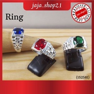 | 925 Silver CZ Colour Stones Ring For Men (152581) | 925 纯银颜色石头男戒指 | Cincin Lelaki Batu CZ Warna Perak 925