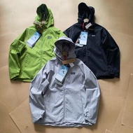 外國預訂 3色選 Patagonia 刺繡logo 戶外機能 防水連帽風褸外套