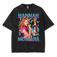 Oversized T-shirt hannah montana stargirl washed washing vintage tee