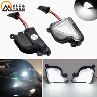 2pcs Canbus White LED Under Side Mirror Light Puddle Lamp for skoda Octavia Mk3 5E 2012-2017 Superb 