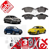 Febi Bilstein Audi A1(8XA,8XK),Beetle(5C1,5C2),Etta Mk6(162,163,AV3,AV2) Front Disc Brake Pad - (116