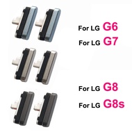 2Pcs External Power Volume Button For LG G6 G7 ThinQ G8 G8S Original Phone New On Off Side Keys Repair Parts