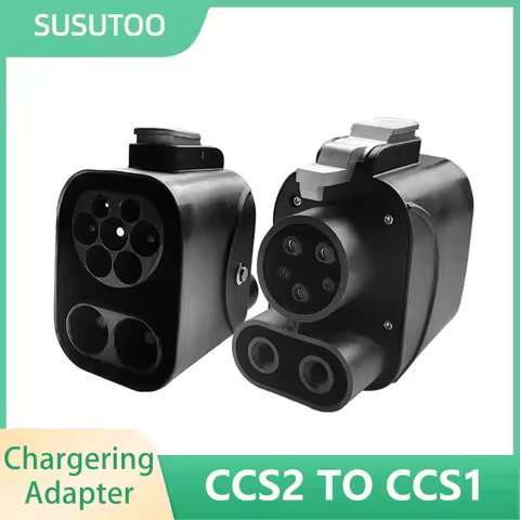 EV Charger Adaptor CCS2 To CCS1 DC Fast Charging 250A For Eletric Vehicle PHEV Hybrid Cars Not appli