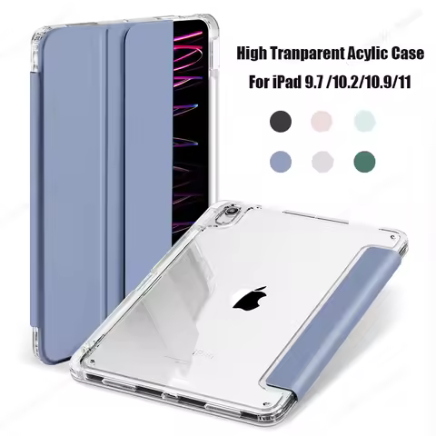 For iPad Case For iPad 10 10th 11th Generation 2024 Pro 13 12.9 11 Air 11" 13" 4 5 10.9 iPad 10.2 7t