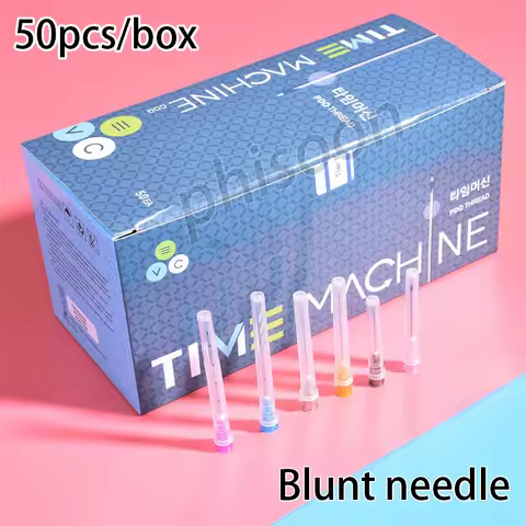 Fine Micro Cannula Korea Blunt needles Needle Tips 21G/22G/23G/25G/27G/30G Plain Ends Notched Endo n