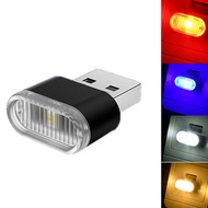 Mini USB Light LED USB Night Light Modeling Car Ambient Light Neon Interior Light Car Jewelry