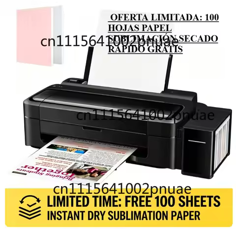 L130 L1358 Ink Tank Printer, USB WiFi Sublimation Printer for A4 Document Photo Ink Not Included