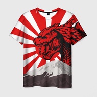 Men's T-shirt 3D GODZILLA JAPAN | GODZILLA JAPAN