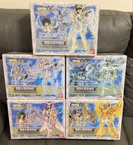 全新 100% 未開 Bandai 聖鬥士星矢 聖衣神話  (日版）神聖衣 五子 天馬座  仙女座  天龍座 鳳凰座 天鵝座 五小強  (五盒不散放) God Cloth Edition