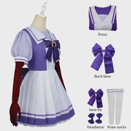 Anime Uma Musume Pretty Derby Cosplay Costume Toukai Teiou School Uniform Gold Ship Special Week Cos