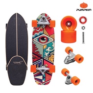 SurfSkate เซิร์ฟสเก็ตบอร์ด สเก็ตบอร์ด CX7 Surfskateboard 32 นิ้ว 『ทรัคCX7 』 ล้อPU ยืดหยุ่นสูง วงล้อเ