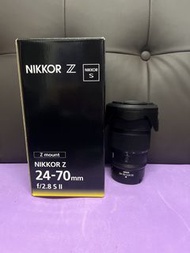 歡迎 Trade IN 🥰🥰 全新一樣 全套有盒 Nikon Z 24-70 24-70mm F2.8 S II 第二代 最新款 Z9 Z7 Z6 Z5 Use