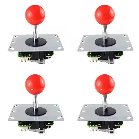 AA08-4X Arcade Joystick Controller Joystick Joystick With Circuit Board 5P Pin Without Light Joystic