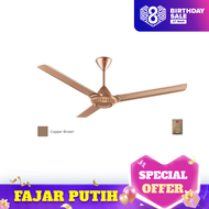 KDK REGULATOR CEILING FAN 60  K15W0(COPPER BROWN) - TWIN PACK