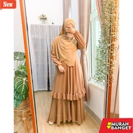 Abaya shopee haul 2024 Elsa Dress vol. 02 | Gamis | Dress | Abaya by Handsqob.id