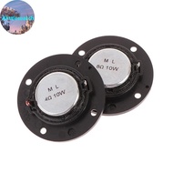 Alittlesearch 1Pc 52MM Round Audio Speaker 4 Ohm/8 Ohm 10W Tweeter Speakers Silk Membrane HIFI Music
