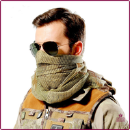 [Gu150] ทหารตาข่ายพรางตายุทธวิธี Jaal Keffiyeh Sniper Gezicht Szaal Sjaal Slushemagh มีฮู้ดห่อ Voor 