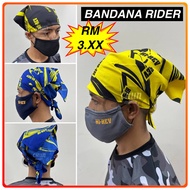 Buff Bandana Rider / Rider Scarf / Scarf Kepala / Cycling Hiking Jogging Sport Headband Headscarf HI