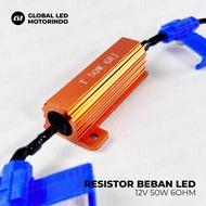 Resistor 50W 6RJ Flasher Turn Signal Light LED Car Flashing Fast to Normal Clipper