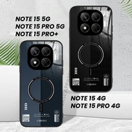 Redmi Note 15 Note 15 Pro Note 15 Pro+ Glass Softcase - Latest Casing - Redmi Caing (GC462)