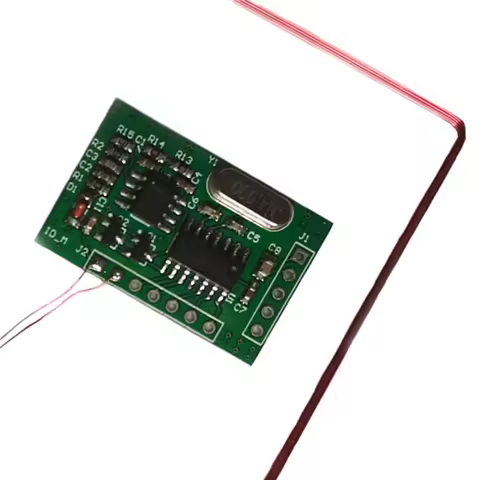 134.2 KHZ Animal Tag Reading Module EM4305 Ear Tag Foot Ring Reader Module UART (9600, N, 8, 1) 5V 2