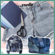 YSELLA Jean Patches DIY Craft Sewing Accessories Denim Decoration Clothing Iron On Patch