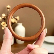 Taishan Century-Old Peach Wood Bracelet Natural Whole Wood Integrated Carved Peach Wood Root Bracele