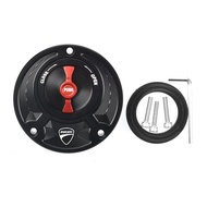 เหมาะสำหรับ Ducati 1098 1198 S R 748/S 848 EVO 996 ฝาถังน้ำมันแบบล็อคเร็ว-เปิดเร็วที่ได้รับการปรับป