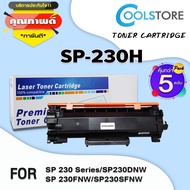 COOL ตลับหมึกพิมพ์เลเซอร์ Ricoh SP230H/230H/230/SP230 (แพ็ค5) สำหรับปริ้นเตอร์ Ricoh Aficio SP230/SP