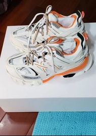 Balenciaga 巴黎世家 Track系列 尼龙 运动鞋 白橙