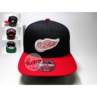 ☄◆Detroit Red Wings Fashion Vintage Snapback Cap Sports Cap for men and women